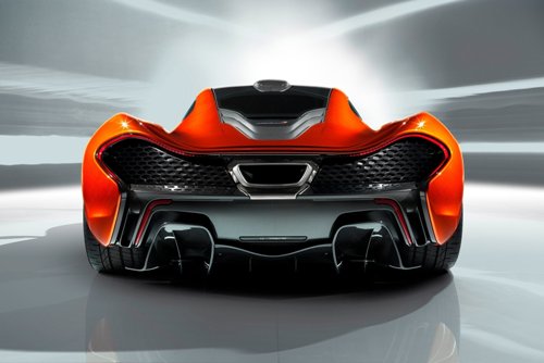 McLaren P1 Concept. Собственная позиция