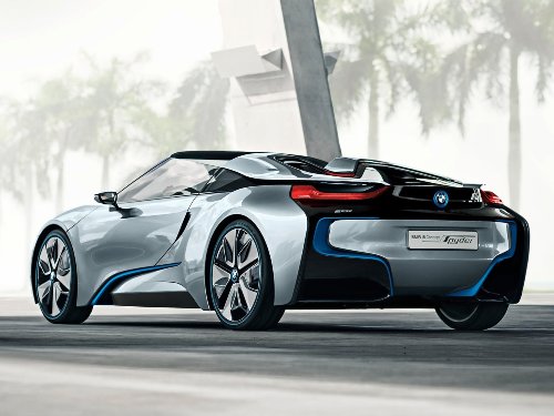 BMW i8 Spyder Concept. Навстречу всем ветрам