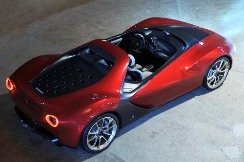 Ferrari Sergio Concept. Памятник мастеру