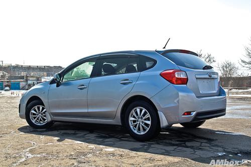 Subaru Impreza G4 Sport 2012. Выше на голову