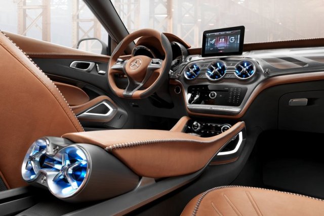Mercedes-Benz GLA Concept. Гаджетоманам посвящается