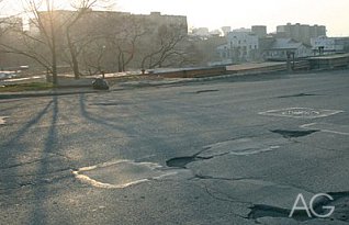 Состояние дорог Владивостока