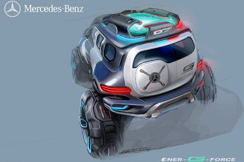 Mercedes-Benz Ener-G-Force Concept. Таинственный наследник